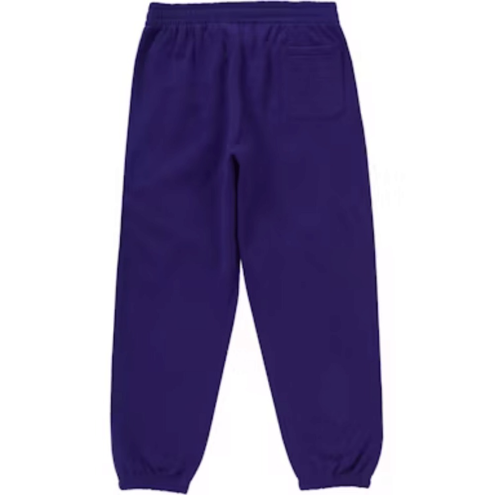 Calça Supreme Embroidered Script Purple foto 1