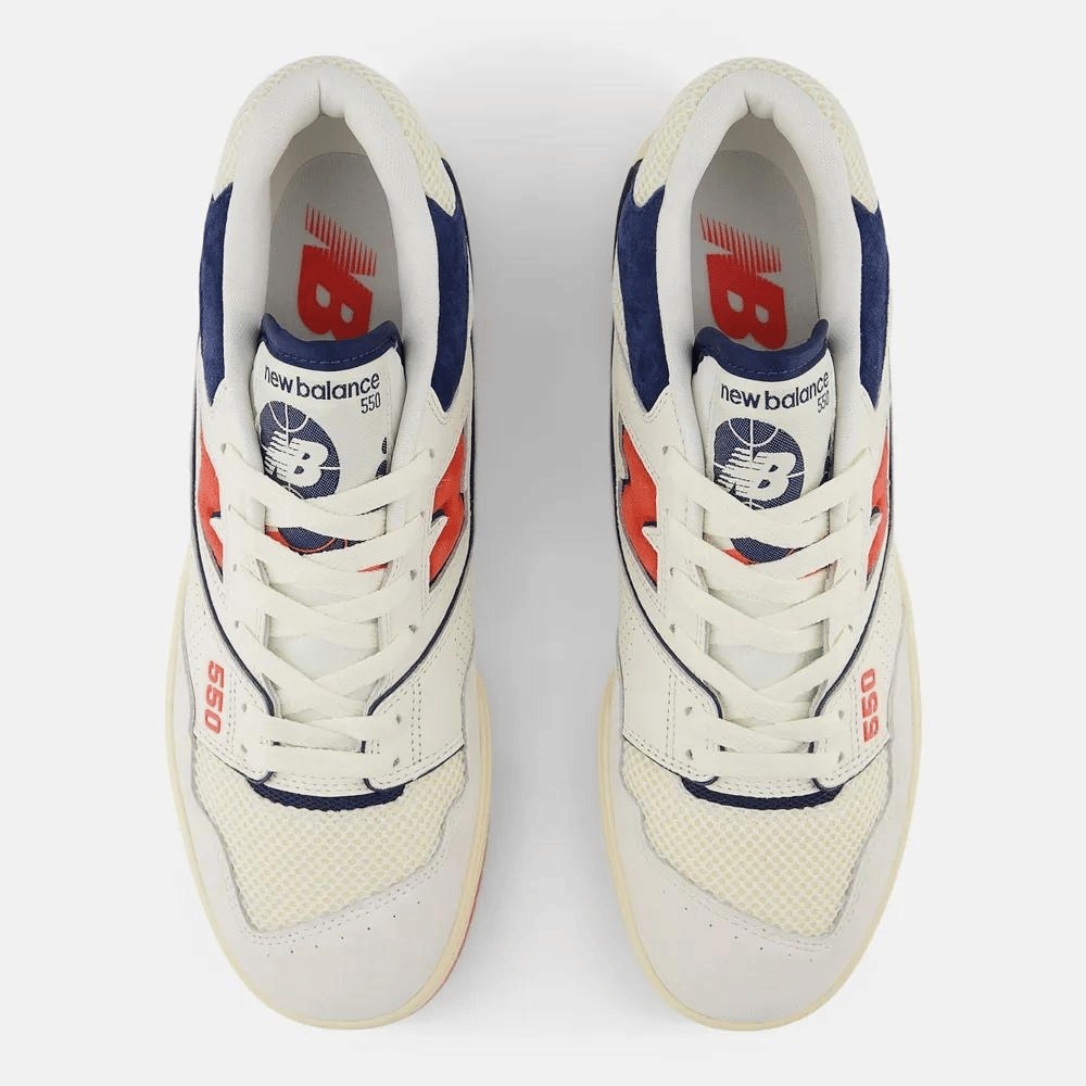 New Balance 550 Sea Salt Blast Red foto 2