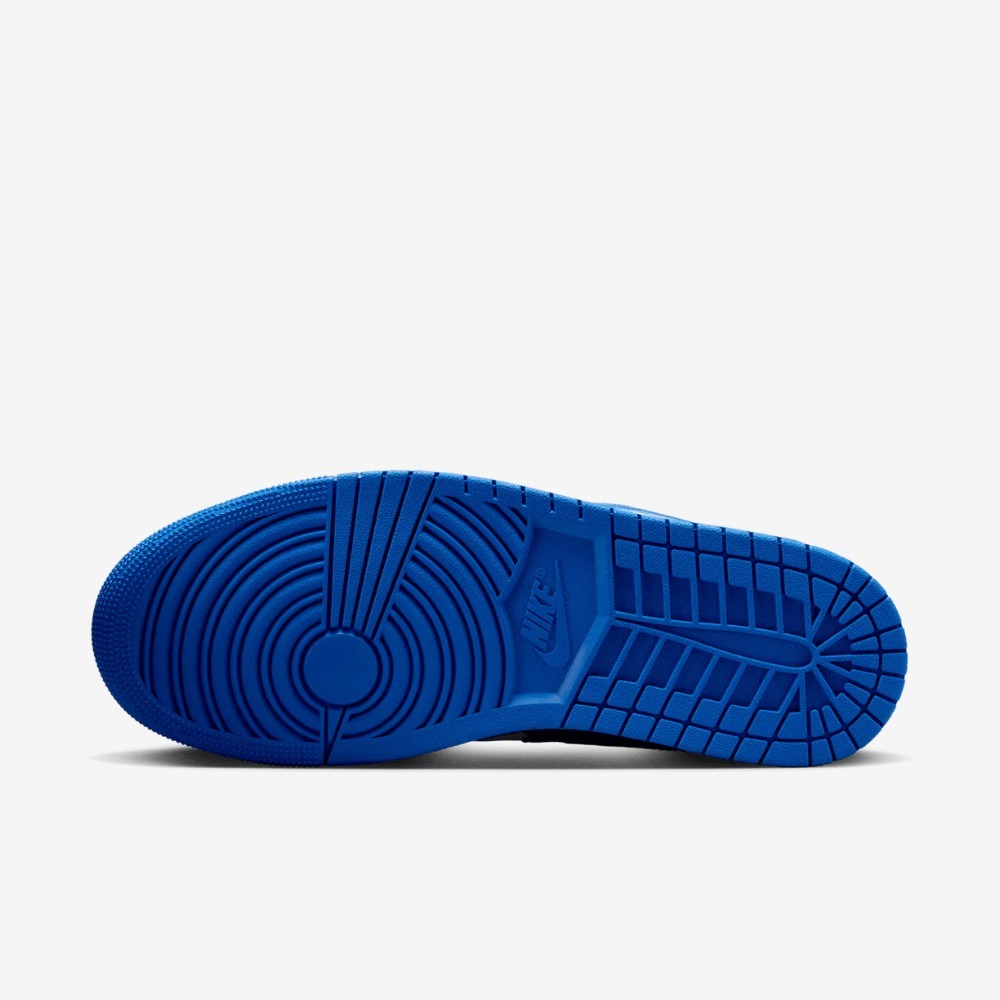 Air Jordan 1 Low Black White Game Royal Platinum foto 5