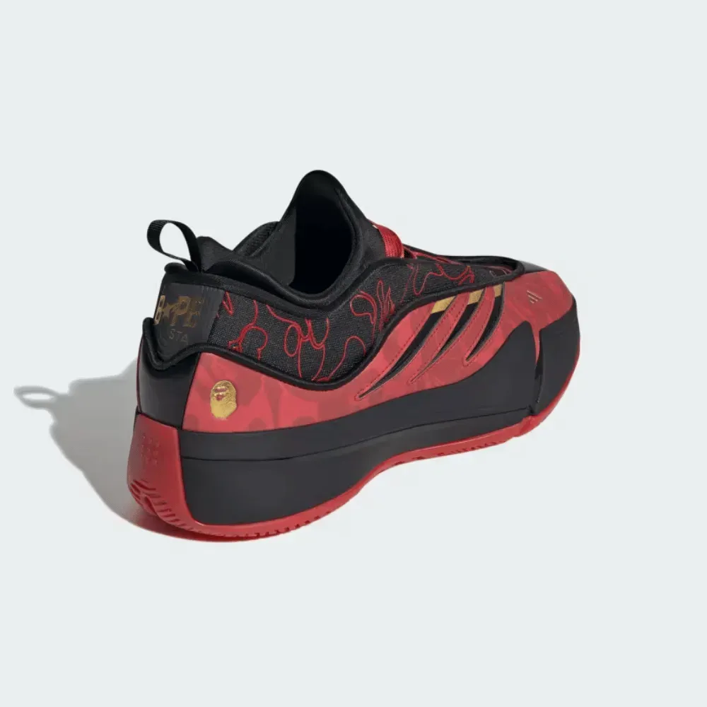 BAPE x adidas Dame 9 Better Scarlet - Droper
