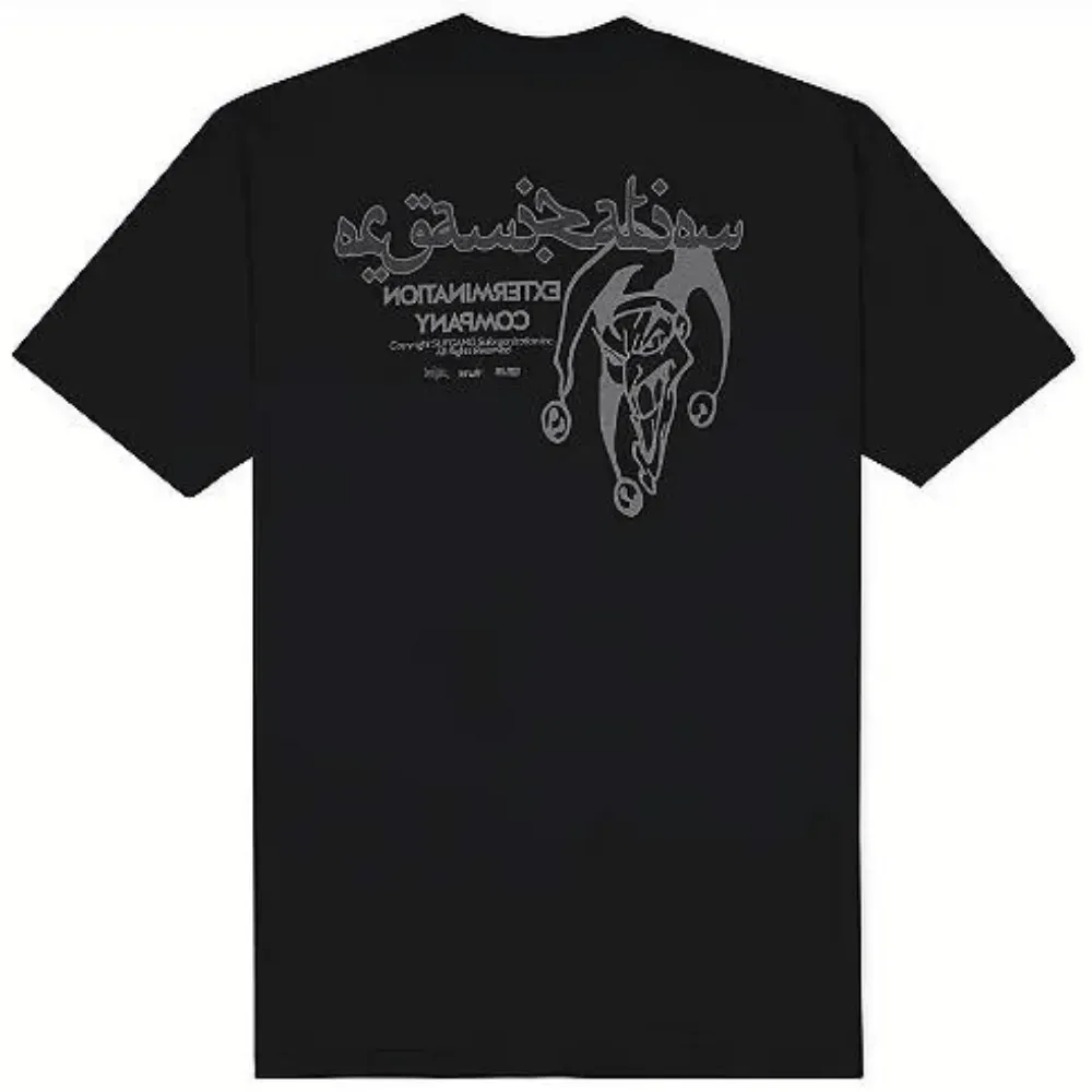 Camiseta Sufgang Joker Arabic Preta - Droper