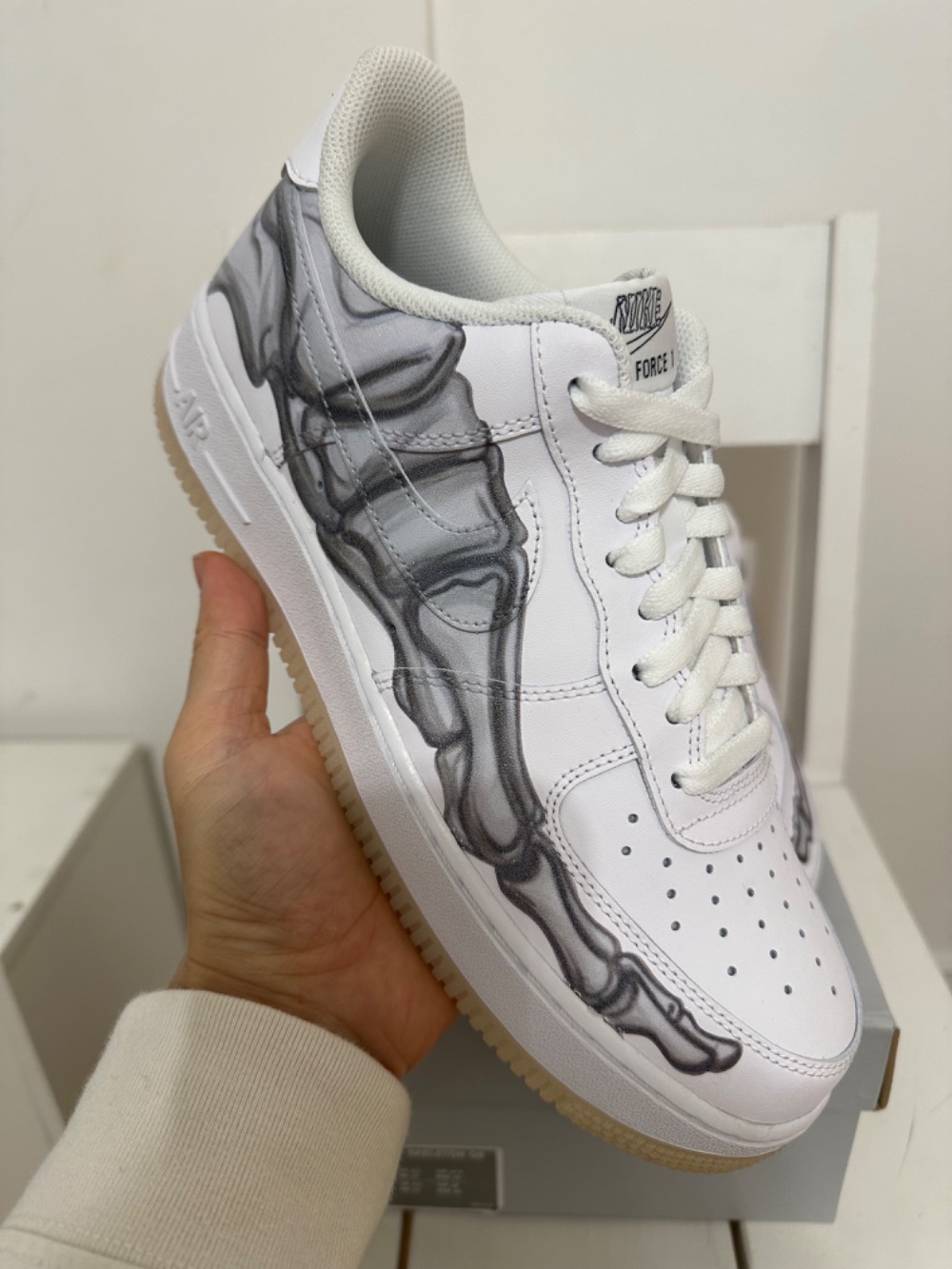 Nike Air Force 1 Low Skeleton — 41, Novo