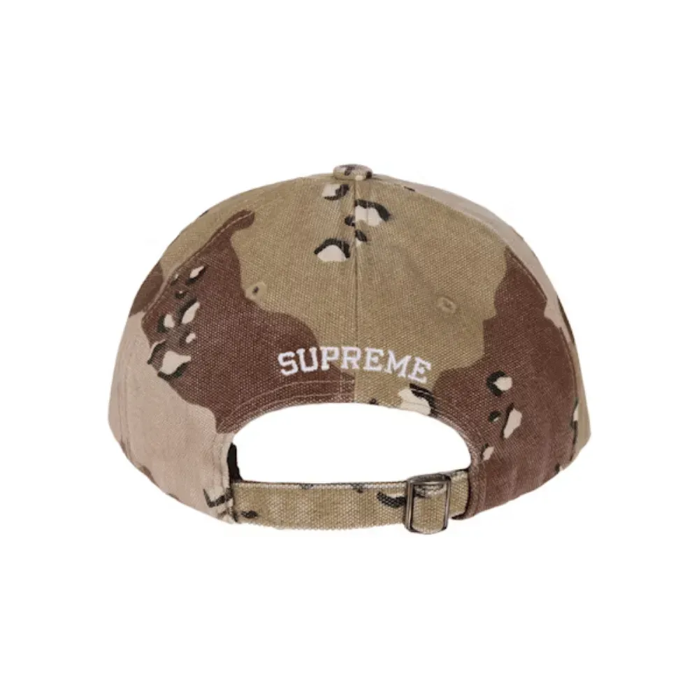 Boné Supreme Pigment S Logo 6-Panel Desert Camo - Droper