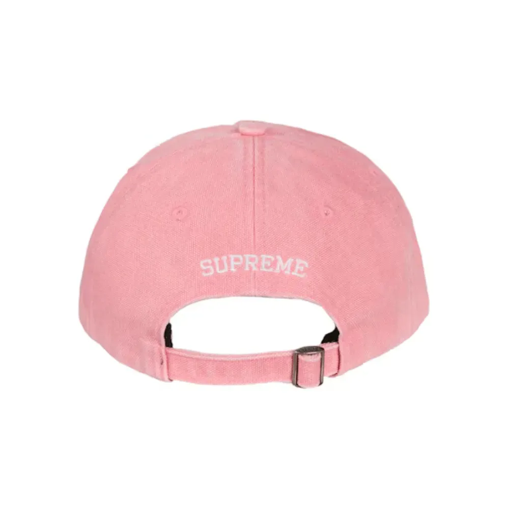 Boné Supreme Pigment S Logo 6-Panel Pink - Droper