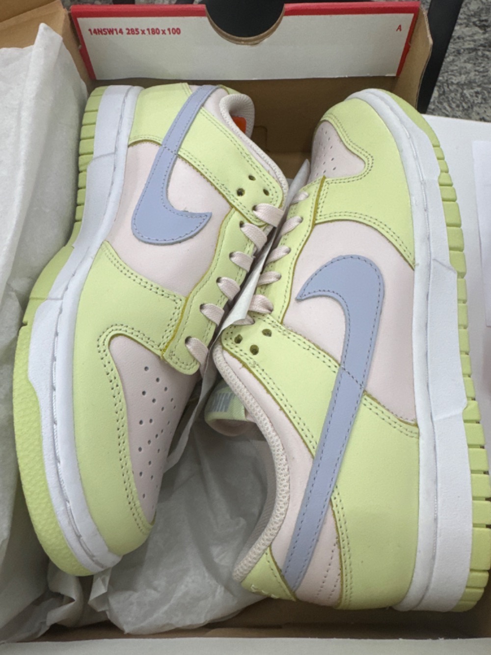 Nike Dunk Low Lime Ice — 36, Novo