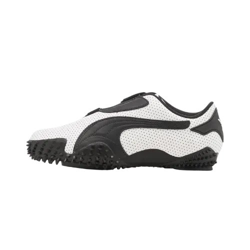 Puma Mostro Perforated Leather White Black