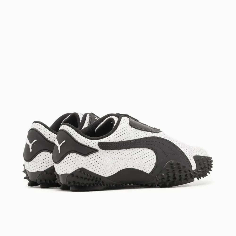 Puma Mostro Perforated Leather White Black foto 4