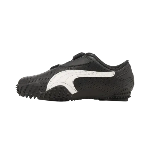 Puma Mostro Perforated Leather Black White