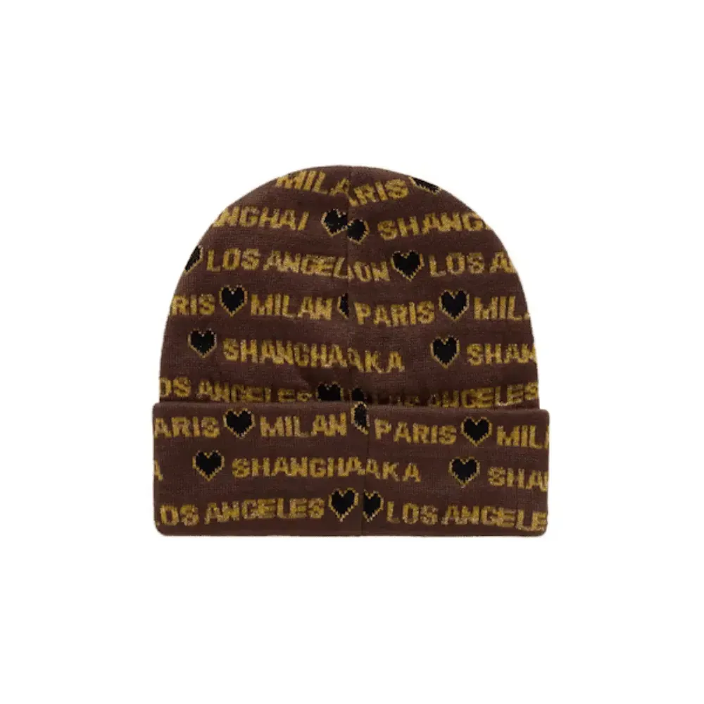 Touca Supreme Hearts Brown foto 1
