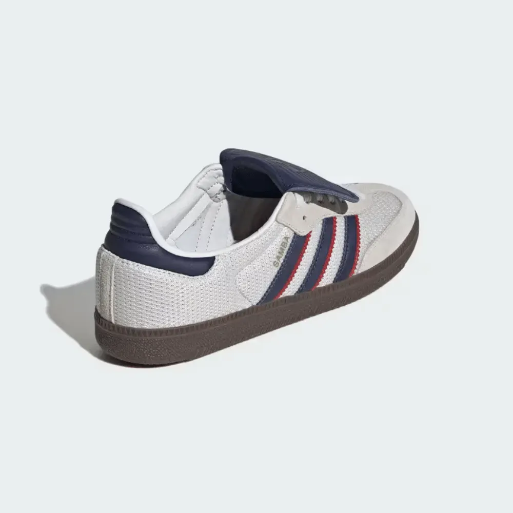 adidas Samba OG Crystal White Dark Blue foto 3