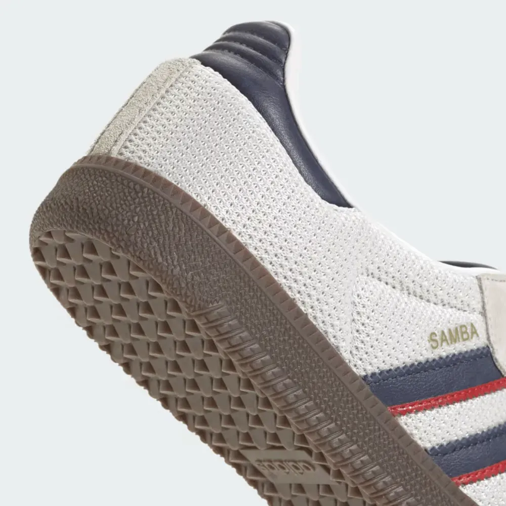 adidas Samba OG Crystal White Dark Blue foto 4