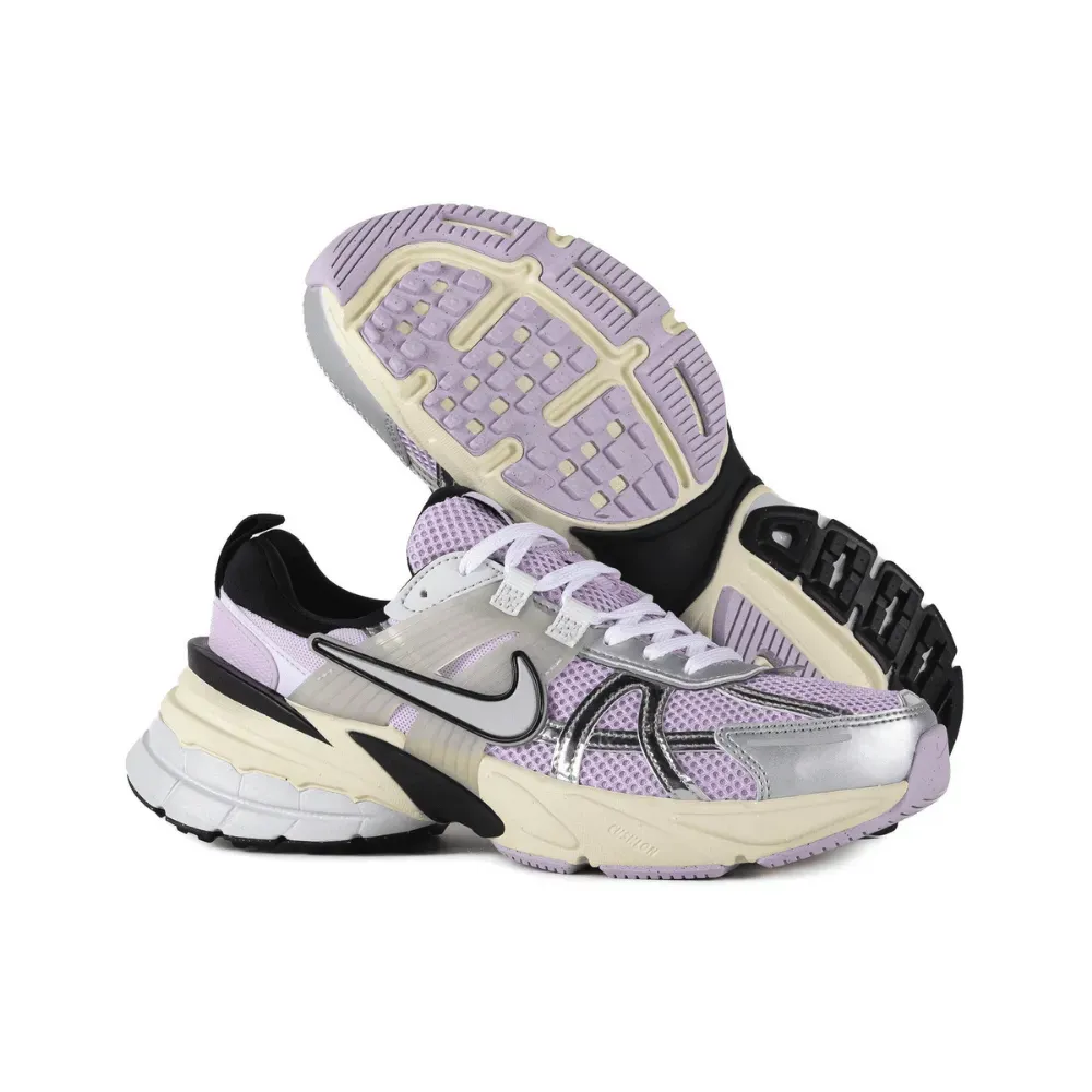Nike V2K Run Doll Metallic Silver Barely Grape foto 2