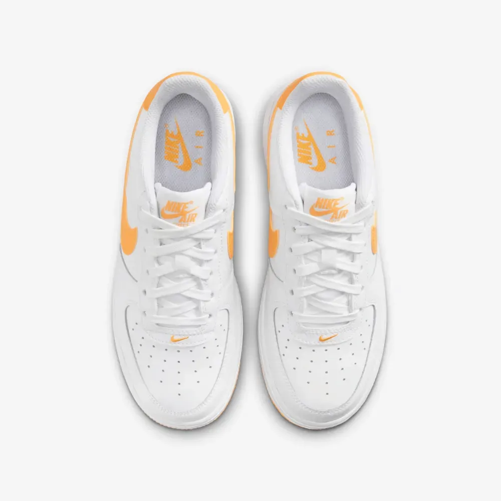 Nike Air Force 1 Low GS White University Gold foto 2