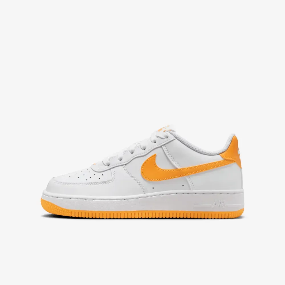 Nike Air Force 1 Low GS White University Gold foto 1