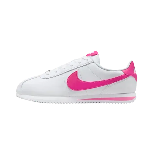 Nike Cortez GS White Laser Fuchsia