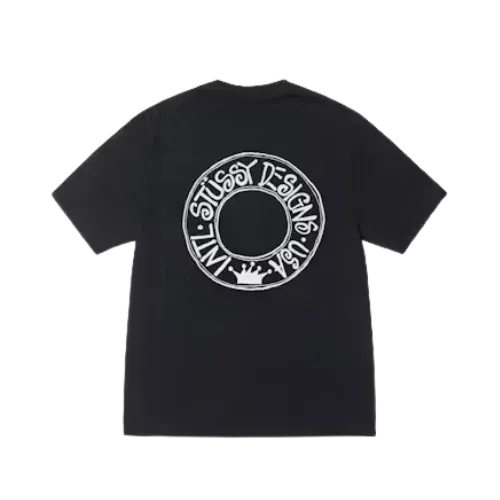 Camiseta Stussy Buana Pigment Dyed Black
