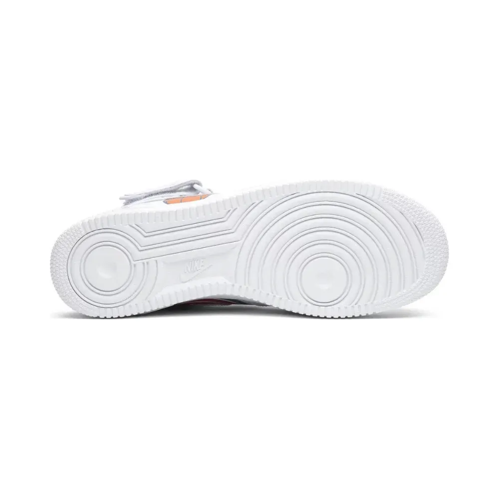 Nike Air Force 1 Mid Supreme NBA White foto 4