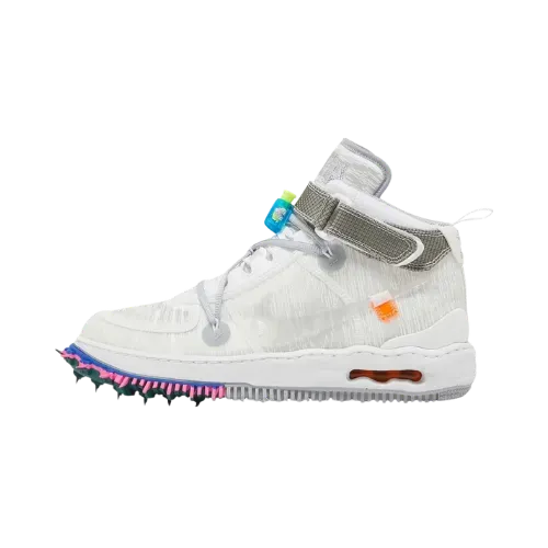 Off-White x Nike Air Force 1 Mid White - Droper