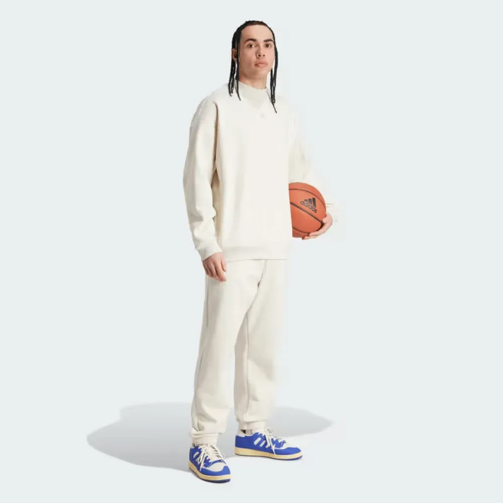 Moletom adidas Basketball 001_Crew Cream White foto 4