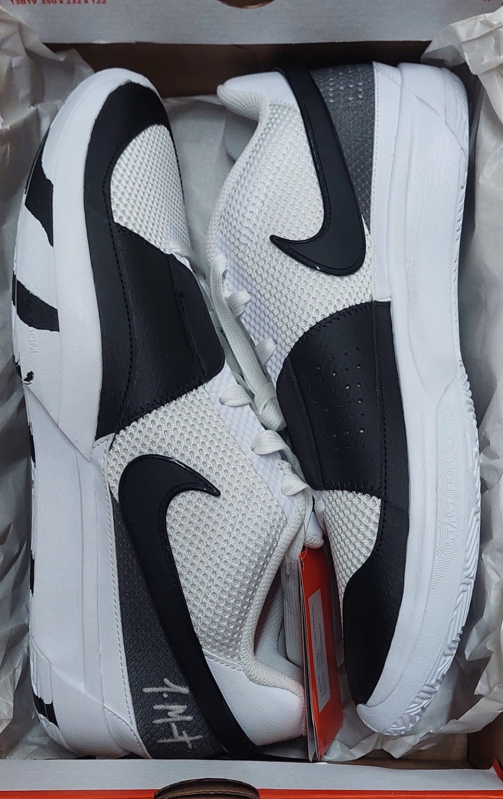 Nike Ja 1 White Black