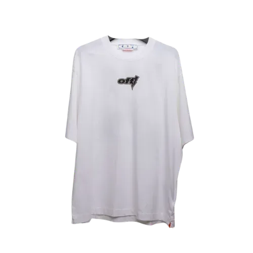 Camiseta Off-White Diag Logo White
