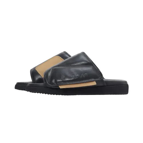 Slide Pace Nip Rubber Padded Preto
