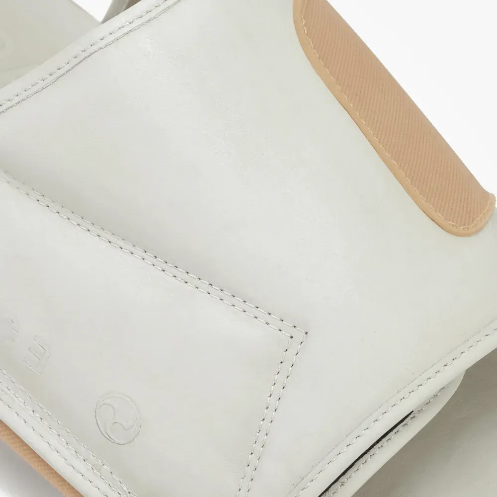 Slide Pace Nip Rubber Padded Branco foto 2