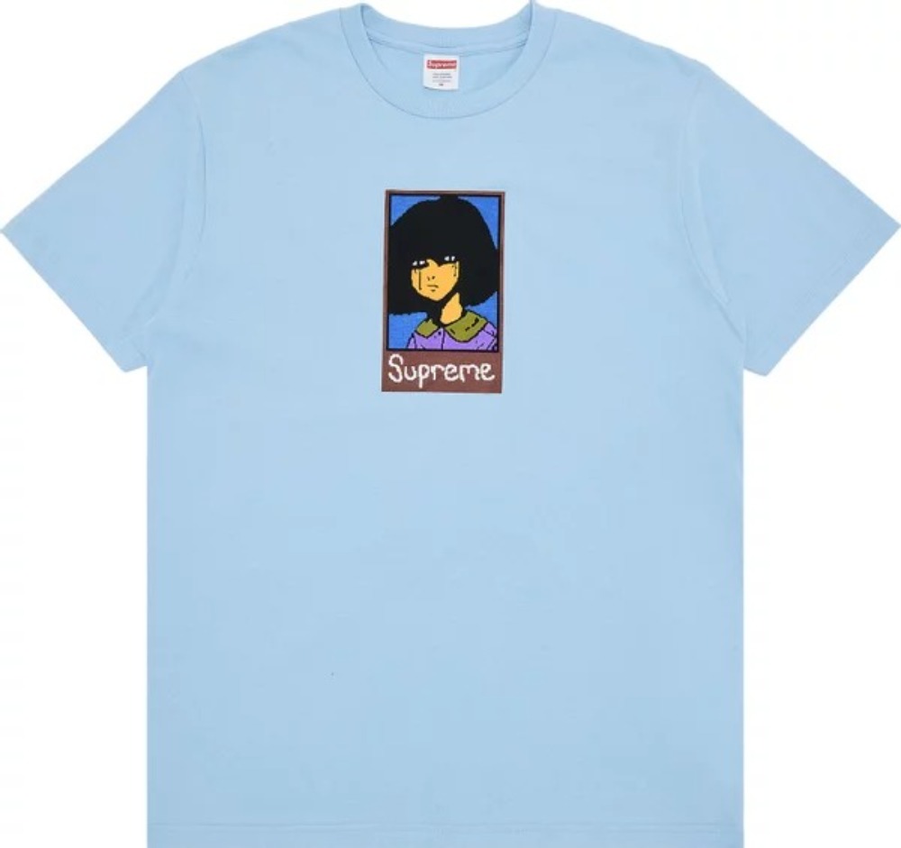 Camiseta Supreme Emo Powder Blue — G, Novo