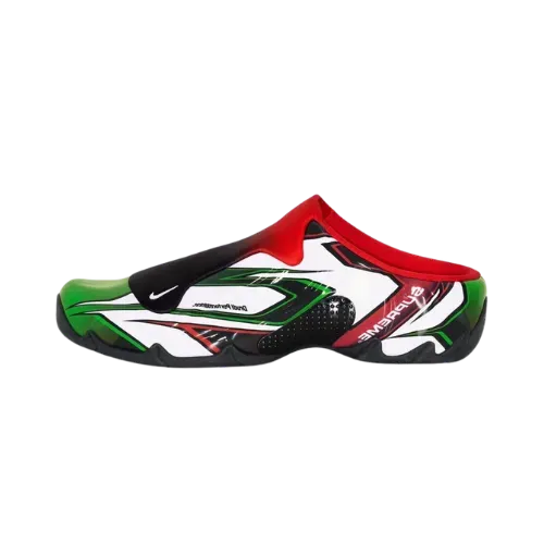 Supreme x Nike Clogposite White Gym Red