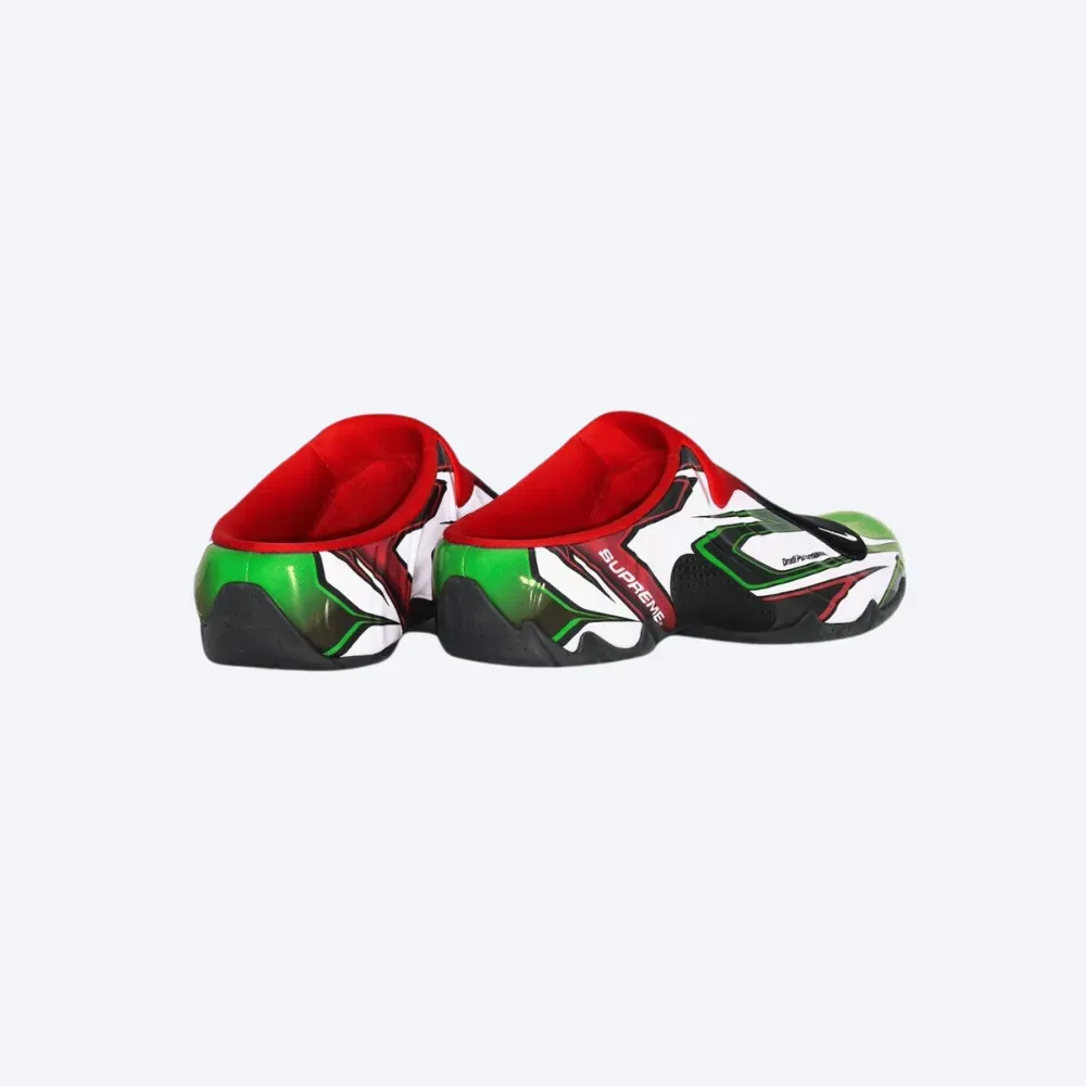 Supreme x Nike Clogposite White Gym Red foto 3