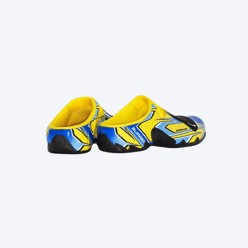 Supreme x Nike Clogposite Opti Yellow Black foto 3