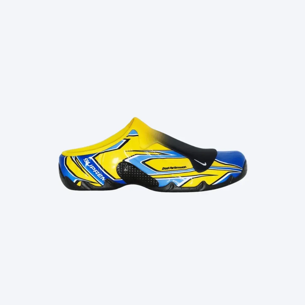 Supreme x Nike Clogposite Opti Yellow Black - Droper