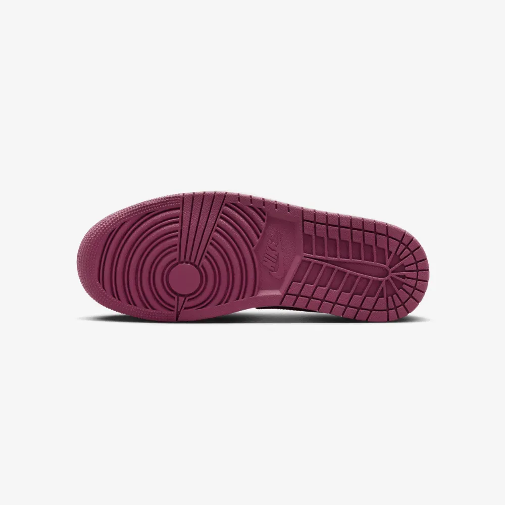 Air Jordan 1 Low White Bordeaux foto 5