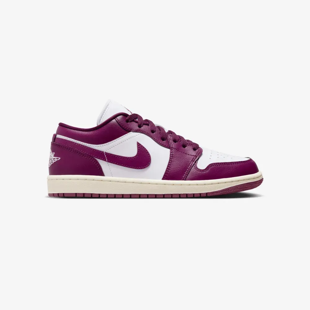 Air Jordan 1 Low White Bordeaux foto 3