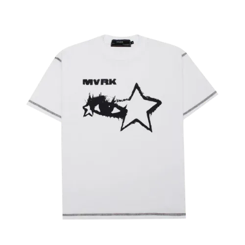 Camiseta MVRK Star Eyes Branca