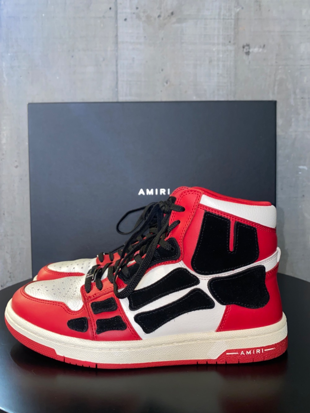 Amiri Skel-Top High Red — 40, Usado