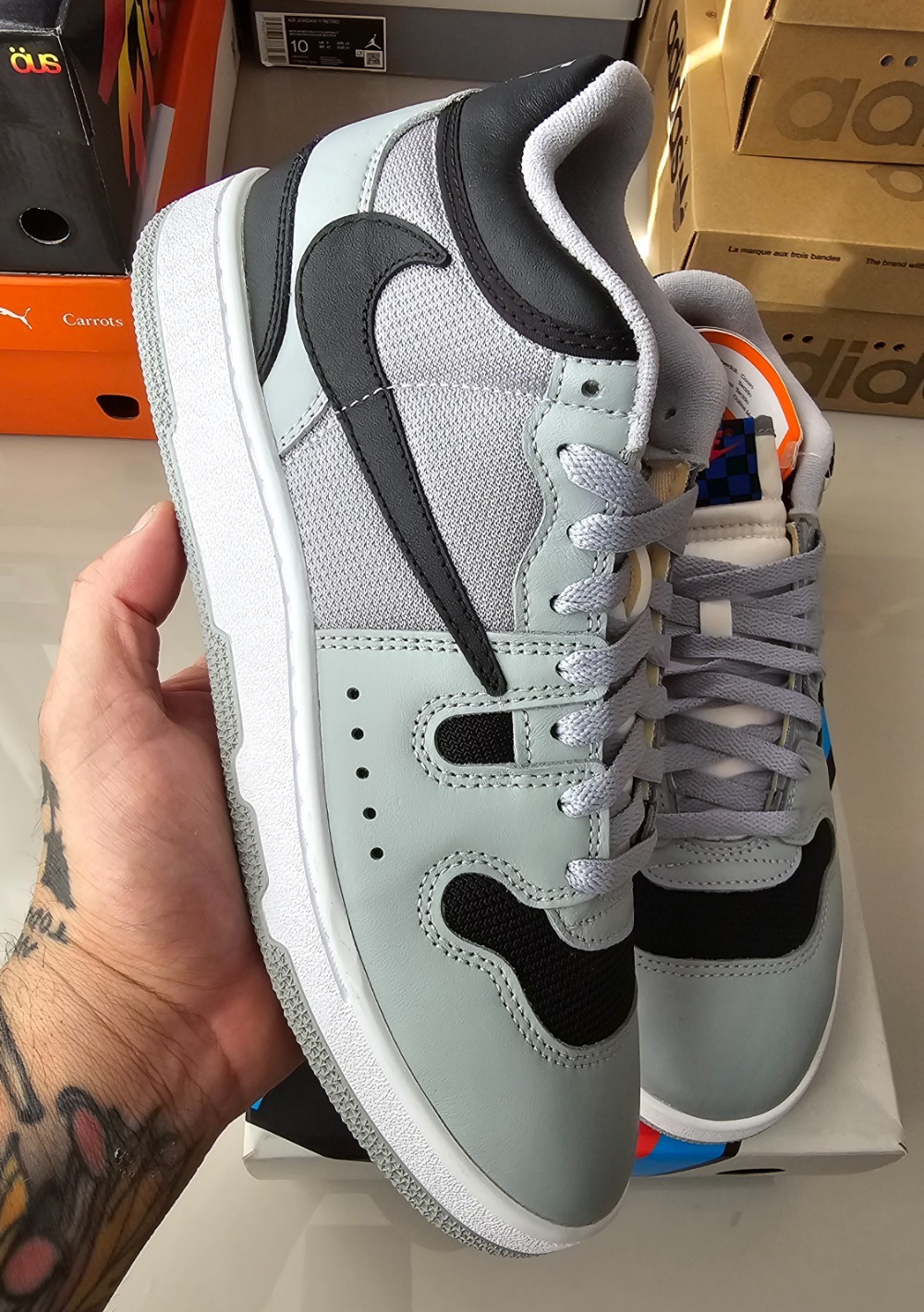 Cactus Jack x Nike Mac Attack Light Smoke Grey Travis Scott