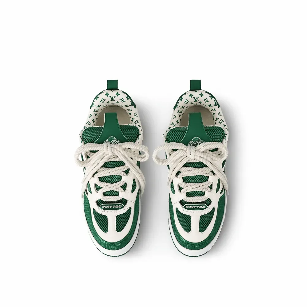 Louis Vuitton LV Skate White Green foto 2