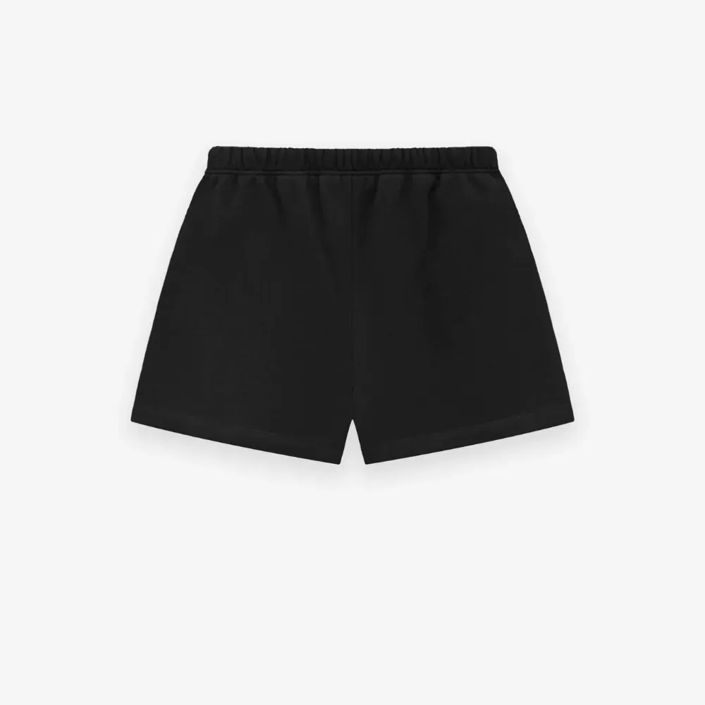 Shorts Fear of God Essentials Fleece Soccer Black - Droper