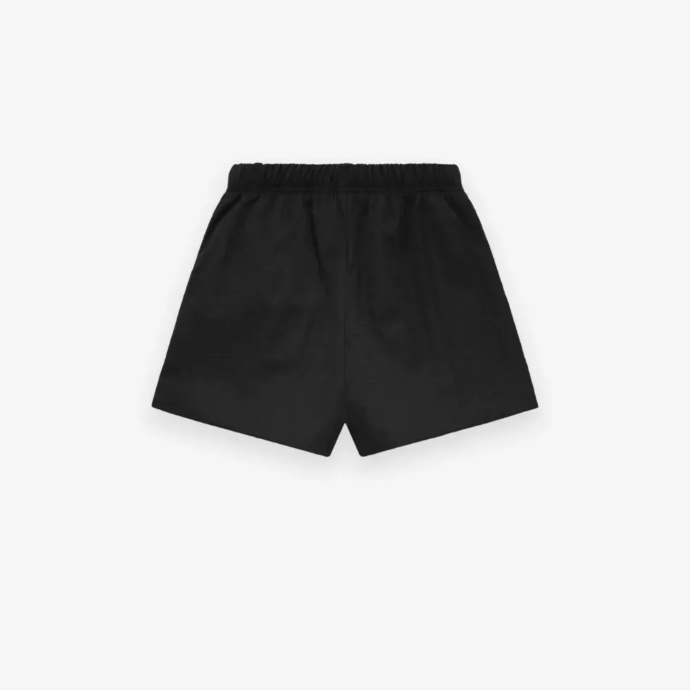 Short Fear of God Essentials Kids Textured Nylon Soccer Black foto 1