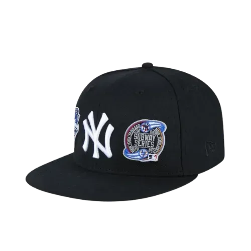 Boné New Era 59FIFTY MLB New York Yankees Subway Series Preto