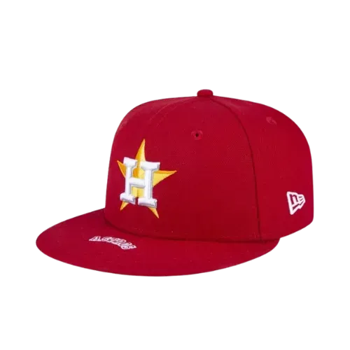 Boné New Era 59FIFTY MLB Houston Astros Action Vacation Memories Vermelho