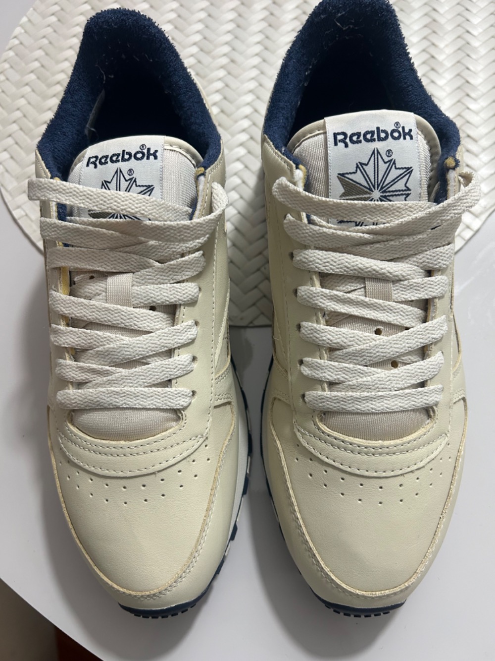 Reebok Classic Leather White Brown
