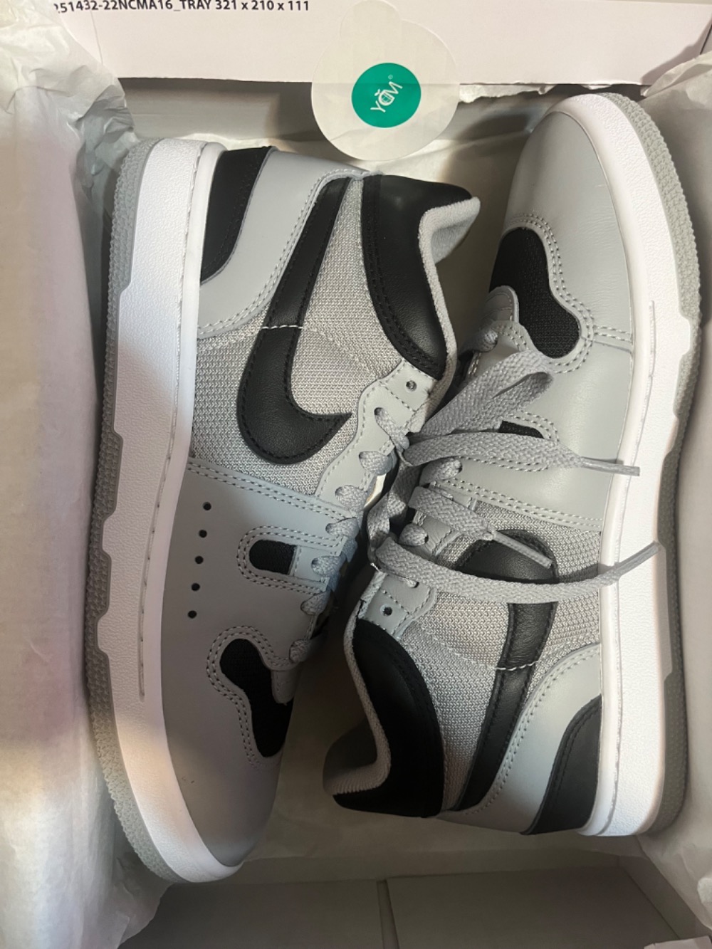 Nike Mac Attack QS SP Light Smoke Grey — 38, Novo