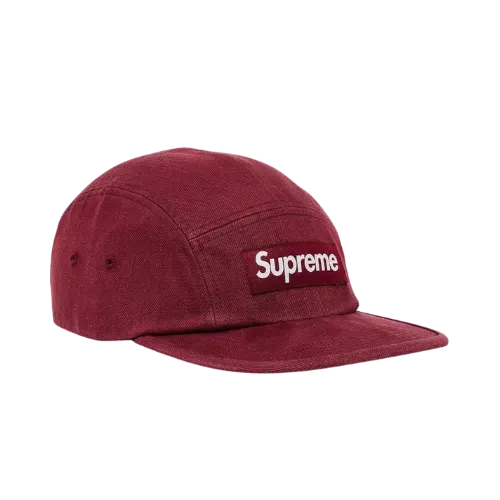 Boné Supreme Denim Camp Red