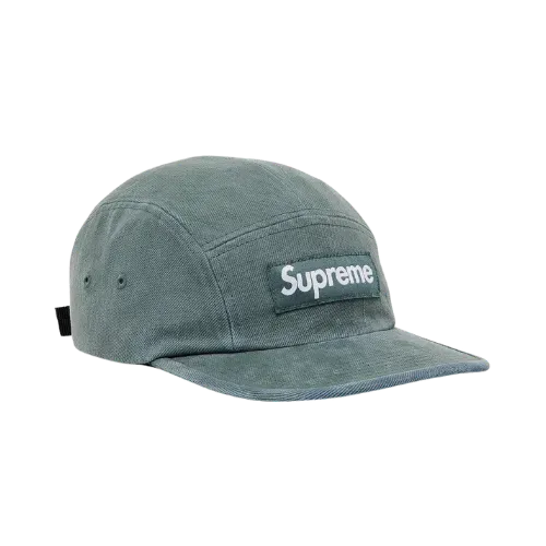 Boné Supreme Denim Camp Teal