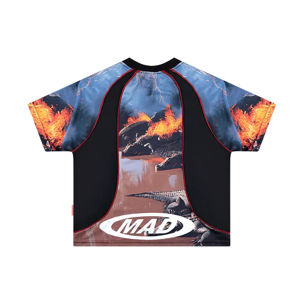 Camiseta Mad Enlatados Jersey Fire River foto 1