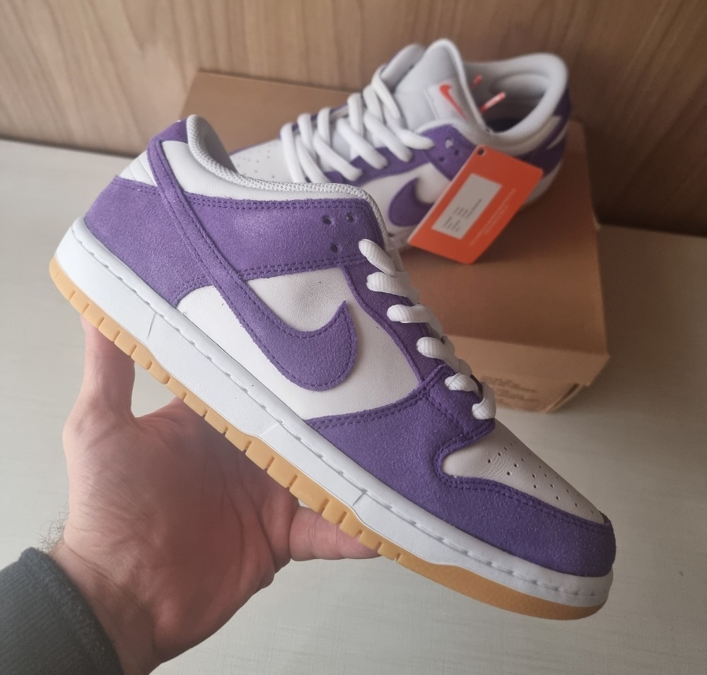 KB(2) Hoodie Match Nike Dunk Low Pro ISO Orange Label Court Purple
