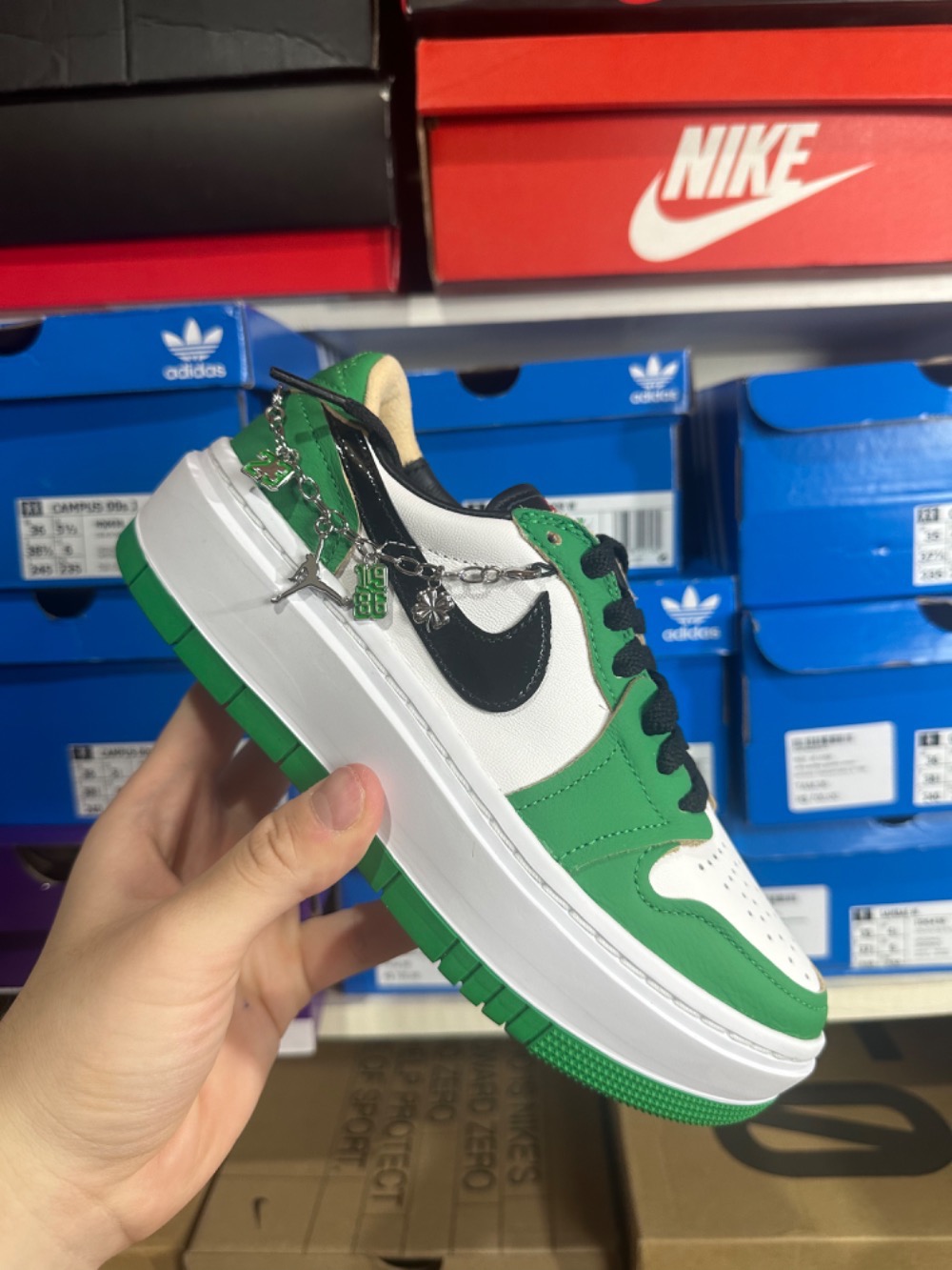 Air Jordan 1 Elevate Low SE Lucky Green