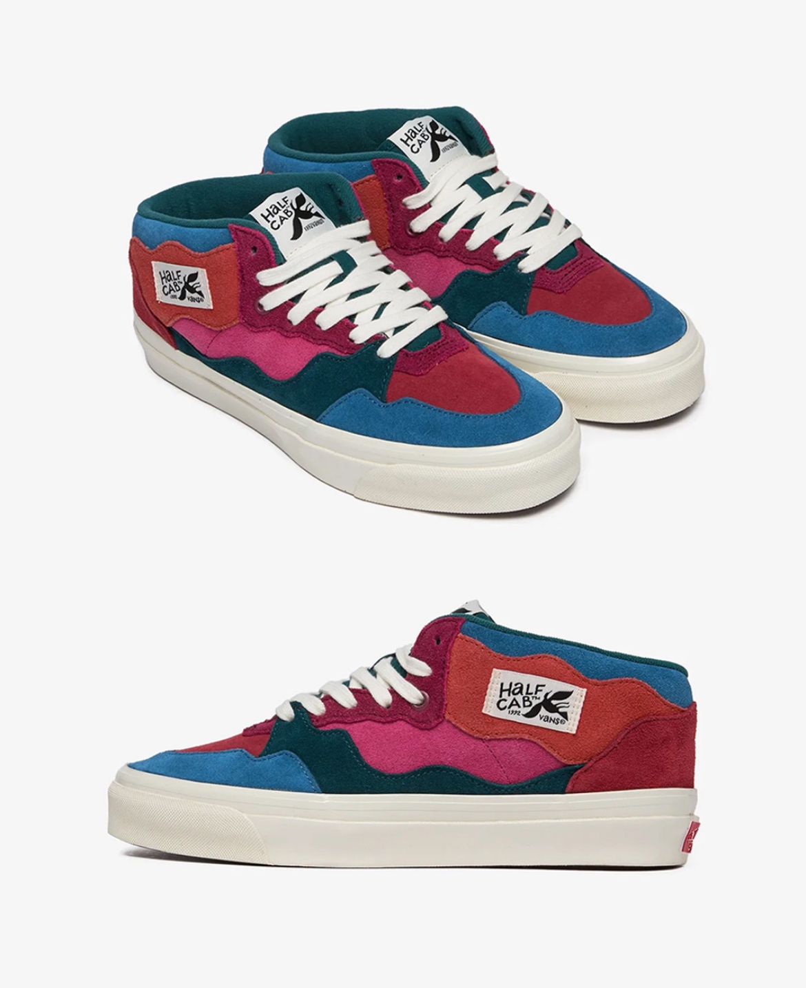 Vans Half Cab x Parra: Nova Edição Colorida Chega às Lojas